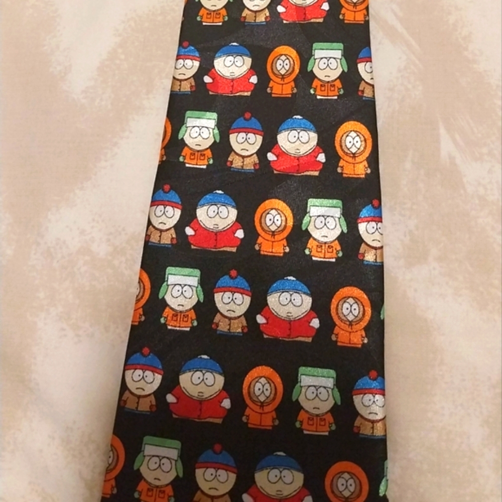 Pure silk South park  tie